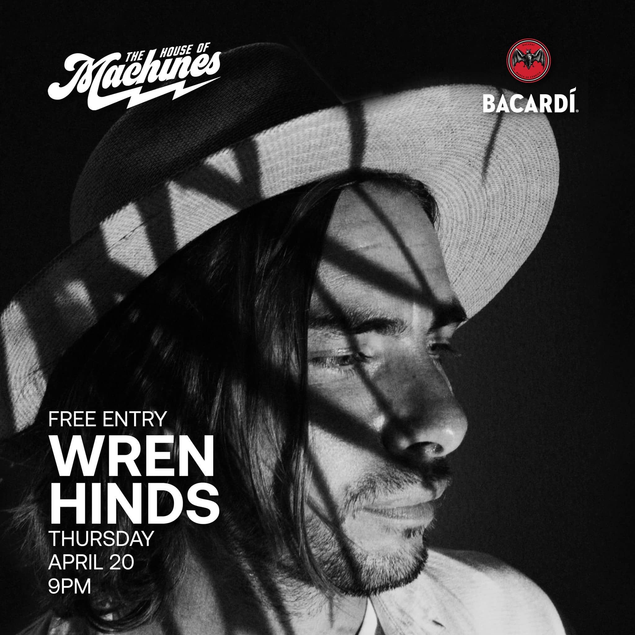 Wren Hinds - The House of Machines Free EntryGiggity, Cape Town