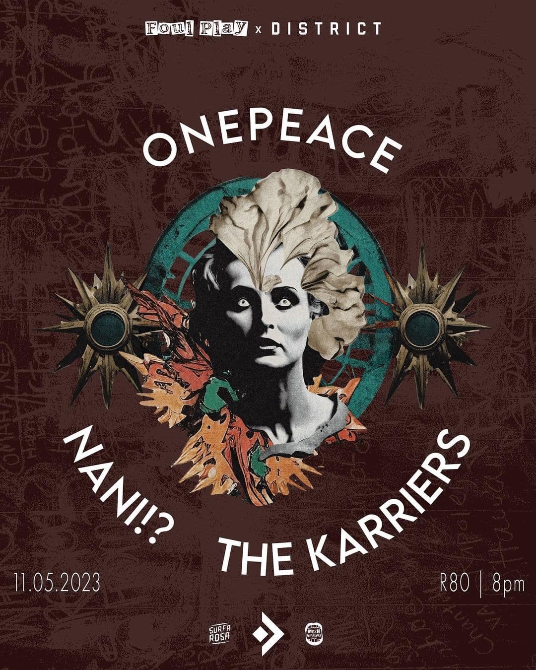 The first gig of the month! Let’s do it🤘
We’ve got @nanibandcpt , @the_karriers and @emilegerber (OnePeace).
Doors open at 8PM
Pre and Post Jol at @surfarosact
We’ve got an awesome month for you all.
See you on Thursday xx